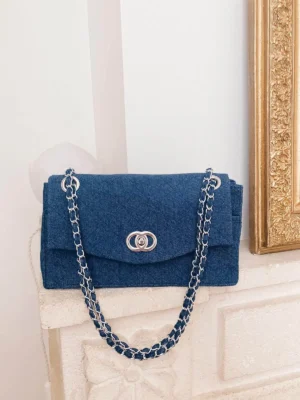 Kit sans tissu patron sac Edgar argenté