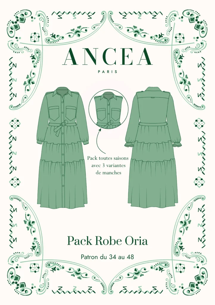 premi├¿re page pack robe Oria 34 ├á 48