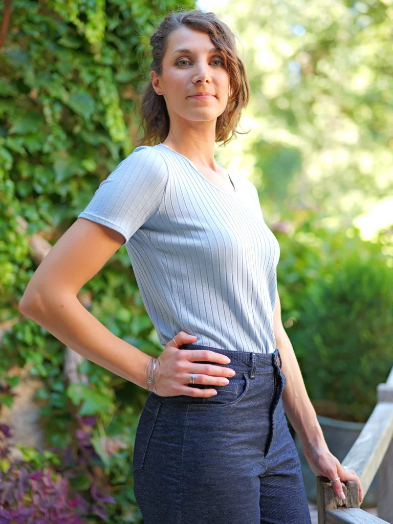 top bleu 2